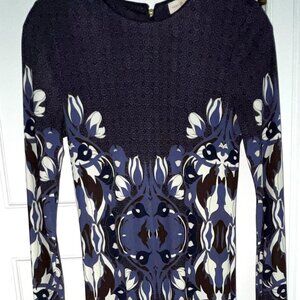 Tory Burch long sleeve sheath